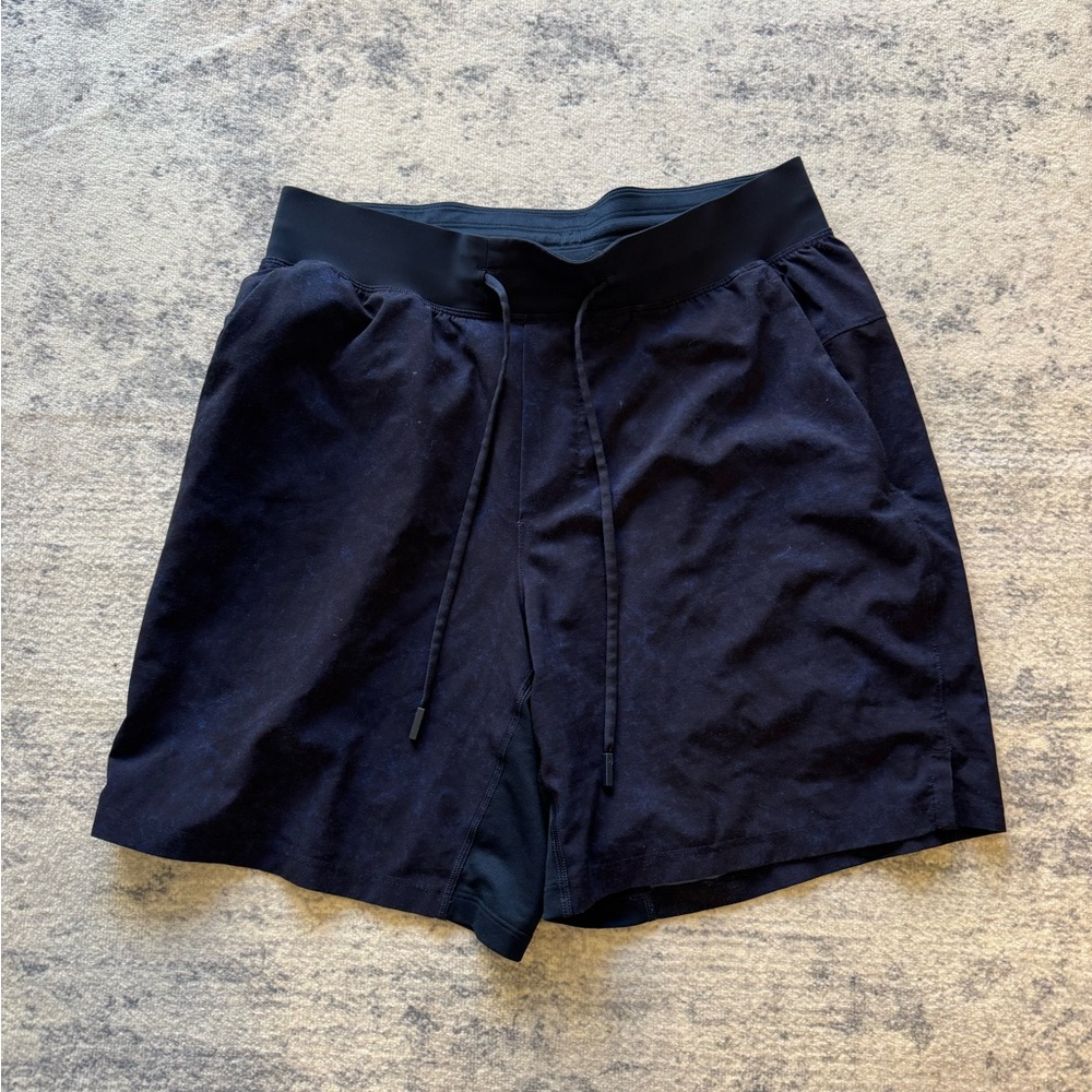 Lululemon Athletica Blue Athletic Shorts